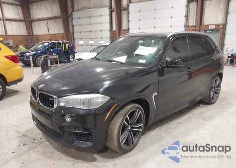 2016 BMW X5 M z USA, uszkodzony, nr VIN 5YMKT6C54G0R78870